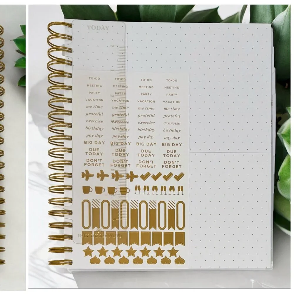 2026 Aurora Boreal Gradient Daily/Monthly Planner Gift Set